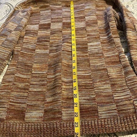 Lady Enyce acrylic wool blend heathered sweater - Picture 7 of 10